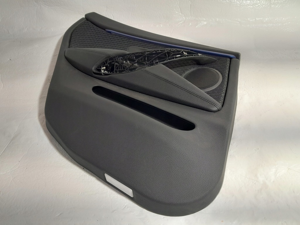 фото №5, Bmw 4' f36 обшивка двері лівий задня m-pakiet niebieska nić молдинг стьобані