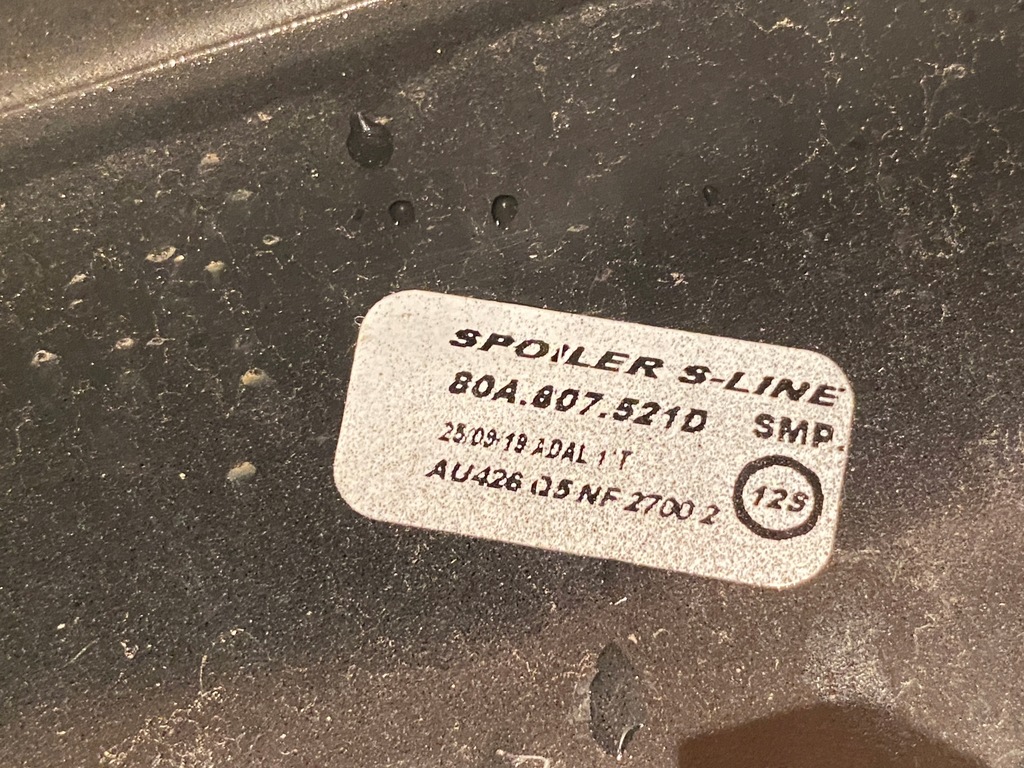 фото №9, Audi q5 80a s-line дифузор задня задній спойлер