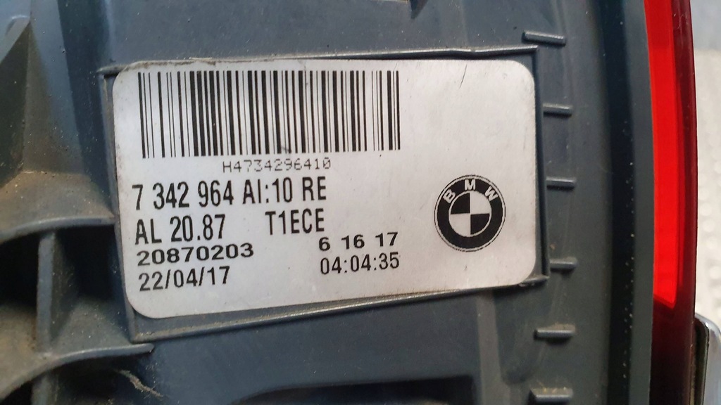 фото №6, Лампа задняя правая bmw bmw 7 g11 15- 7342964