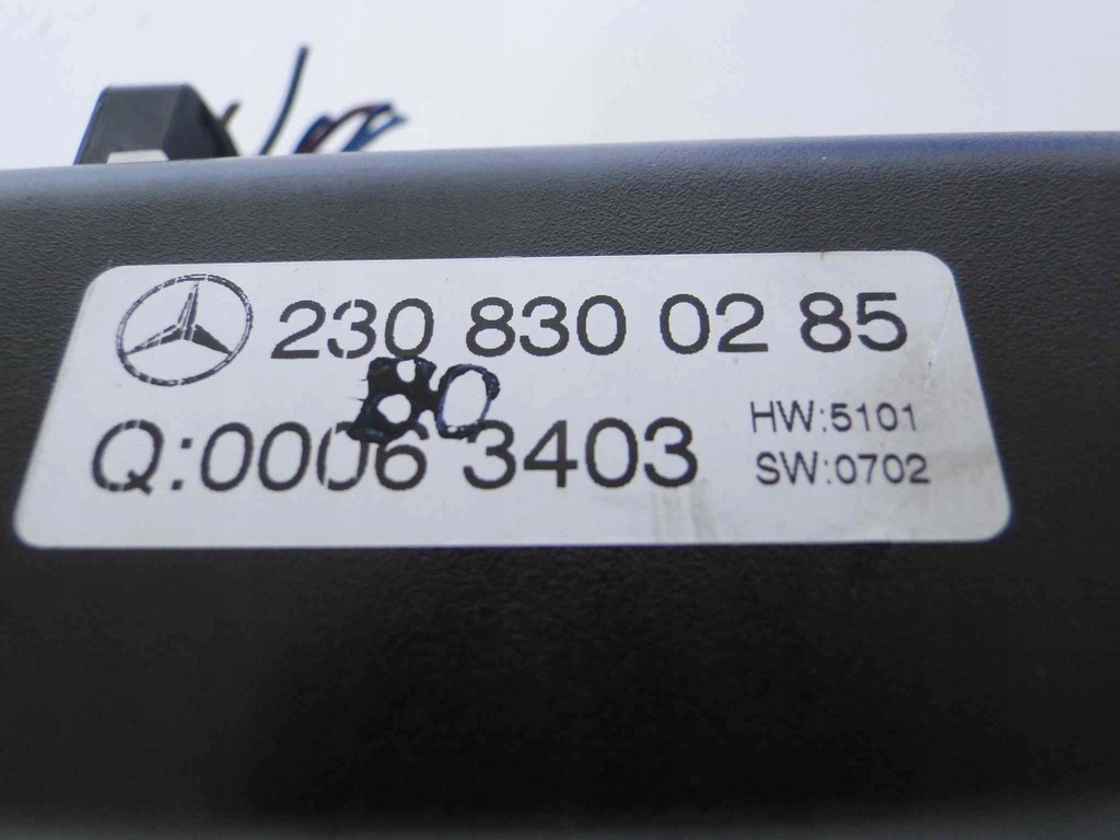 фото №7, Mercedes sl r230 230 панель кондиционера autoklimy