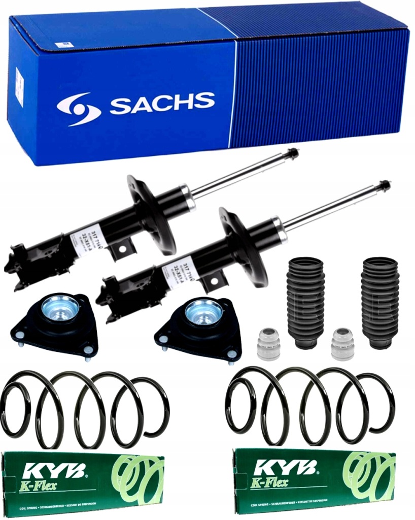 фото №1, Амортизаторы пружины перед kia ceed ii hyundai i30 ii 2011- sachs + kayaba