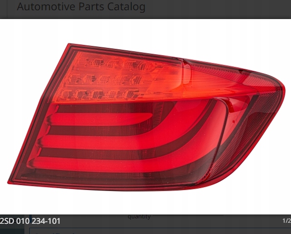 фото №2, Hella 2sd 010 234-101 лампа задня комбінована