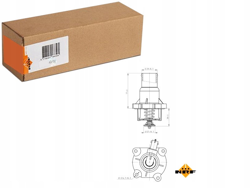 фото №1, Nrf 725030 термостат, середина охлаждающий