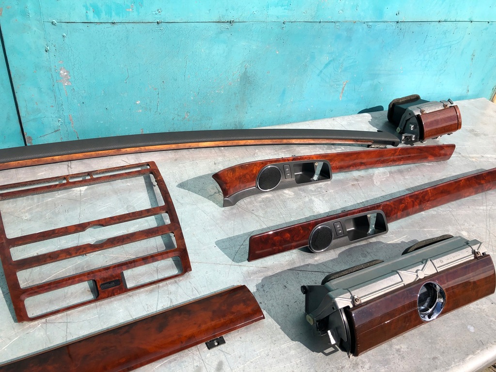 фото №8, Vw phaeton декоры деревянные drewno комплект