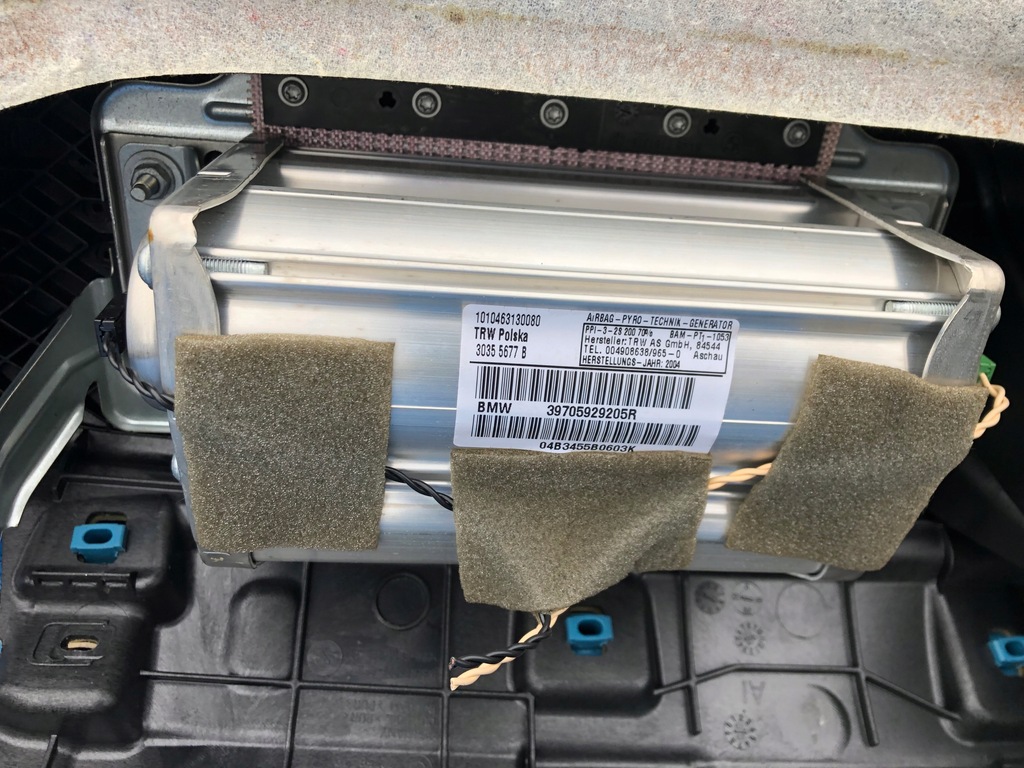 фото №9, Bmw 3 e90 e91 e92 e93 приборная панель консоль подушка безопасности бежевый