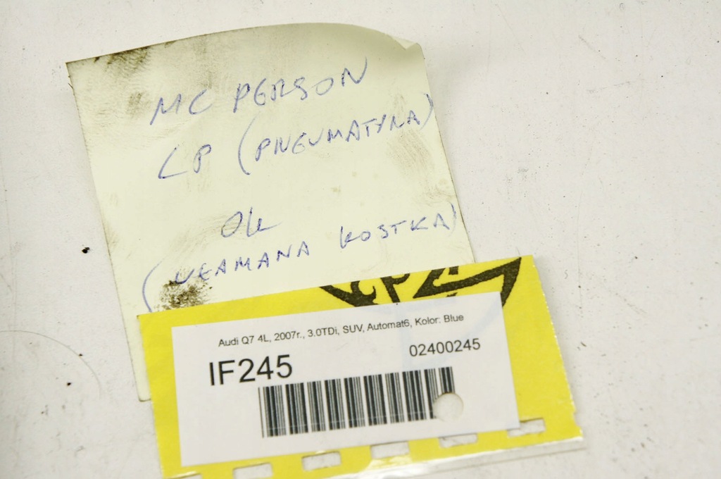 фото №7, If245 audi q7 4l 3.0tdi амортизатор левый перед