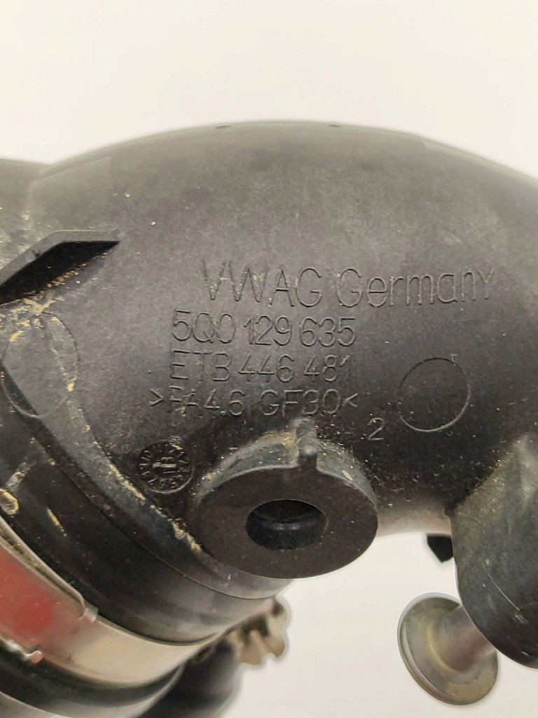 фото №6, Volkswagen golf vii 2014 труба / wąż впускний повітря турбіни