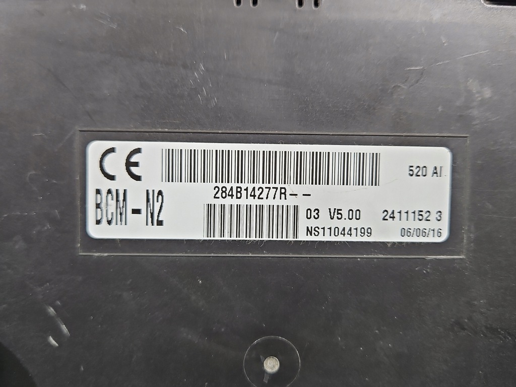 фото №9, Блок управления двигателя набор 237105093r 284b14277r opel movano iii 2.3 cdti