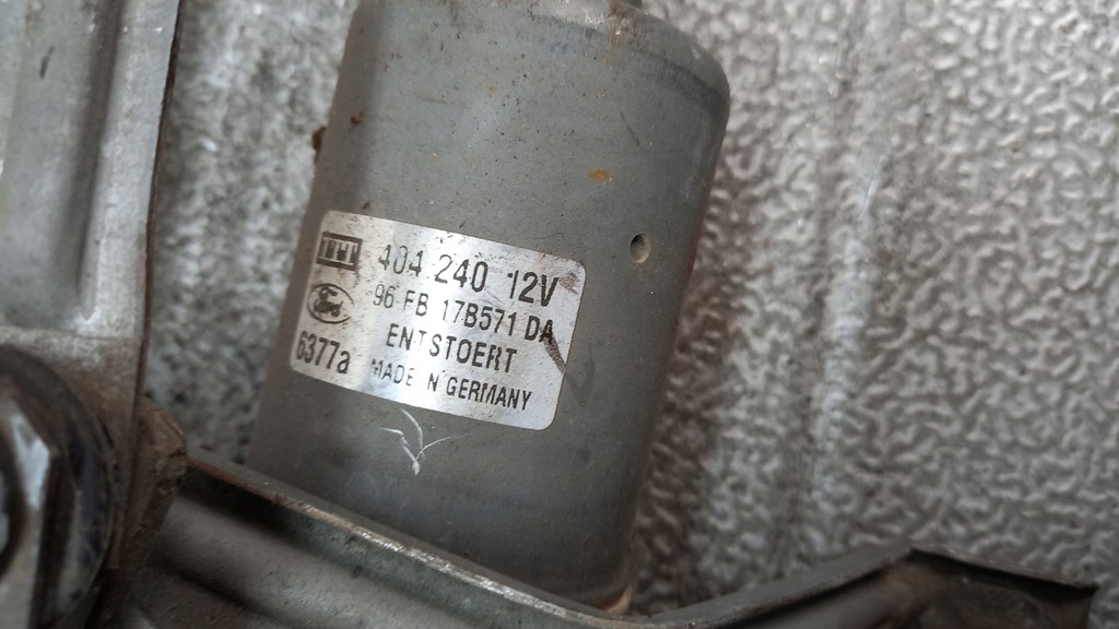 фото №7, Механизм дворник перед ford fiesta mk4 97r