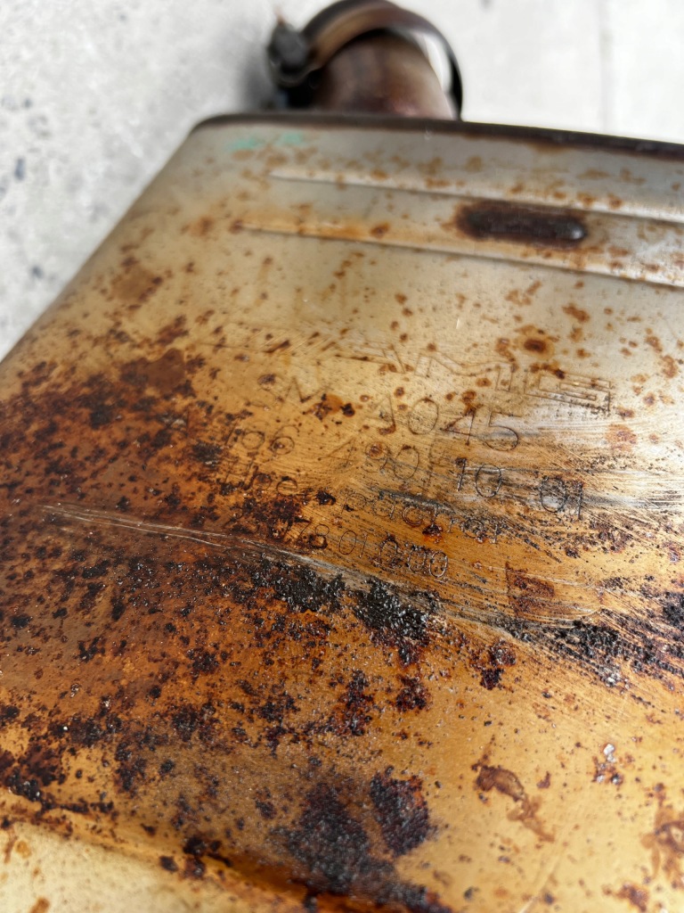 Комплект система выпускной выхлоп насадки выхлоп mercedes gl x166 amg 4.7 v8 с Разборки