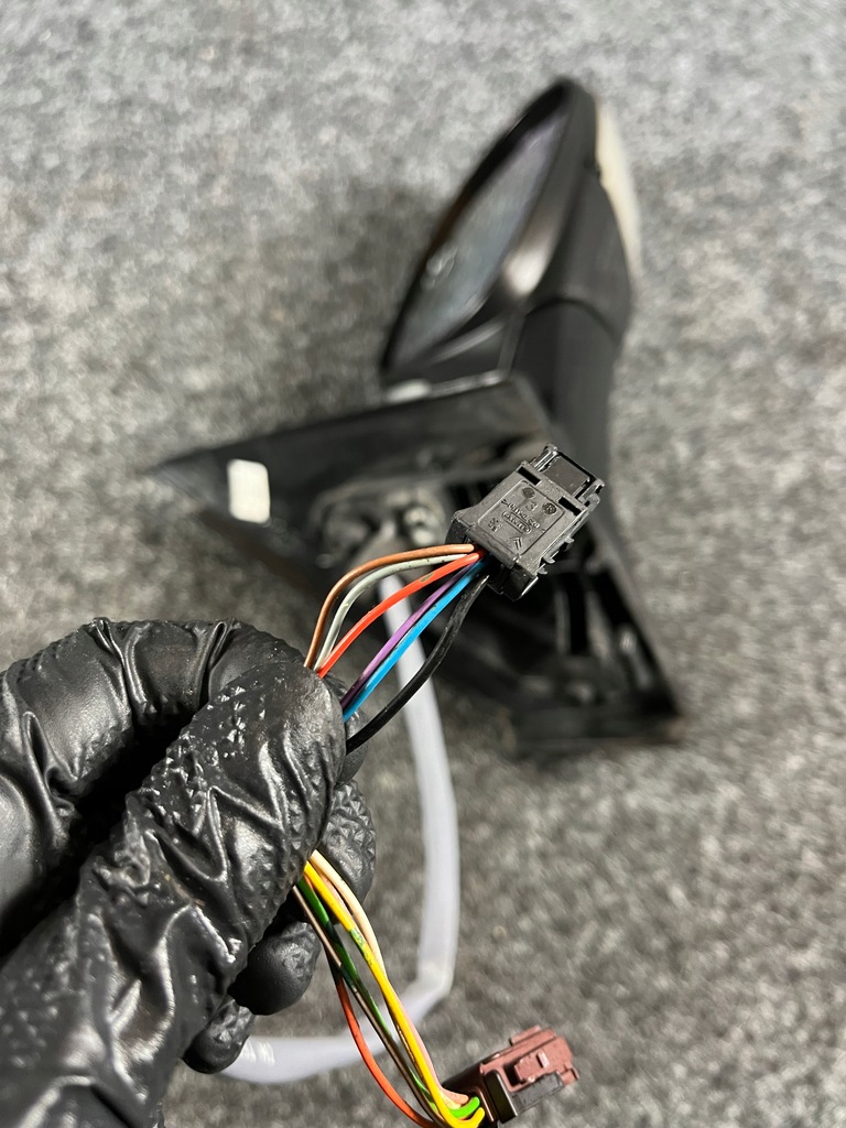 фото №12, Citroen c5 i lift зеркало правое электрический 12pin