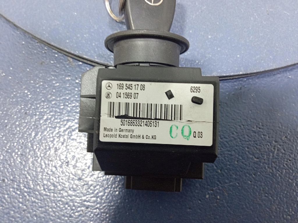 фото №6, Mercedes a klasa w169 замок запалювання ключ . a1695451708