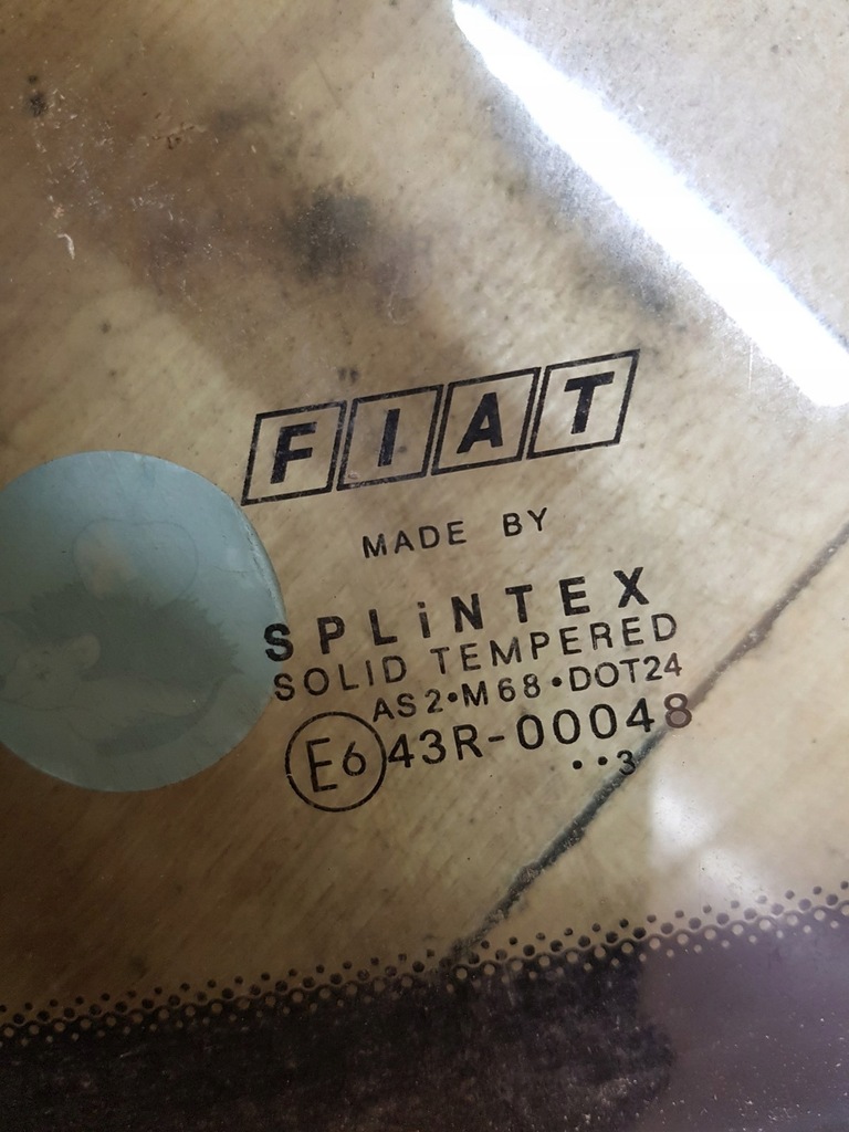 фото №3, Стекло кузовная задняя левая fiat punto ii