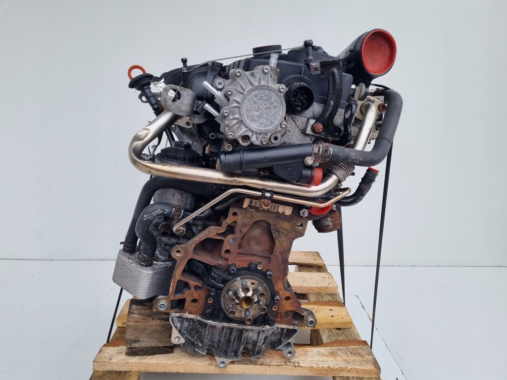 фото №9, Двигатель комплект seat toledo iii 2.0 tdi 140km ładnie pracuje bkd