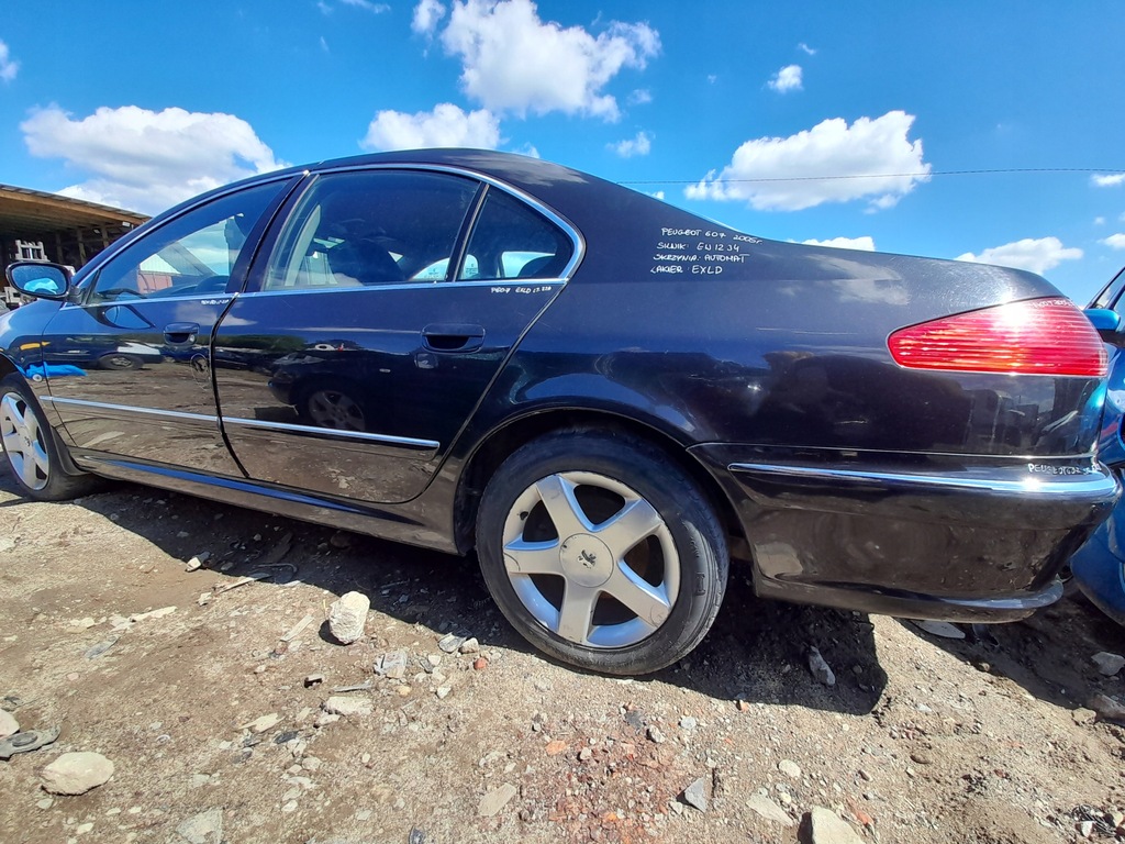 фото №11, Peugeot 607 двері лівий задня ліва задні exld sedan