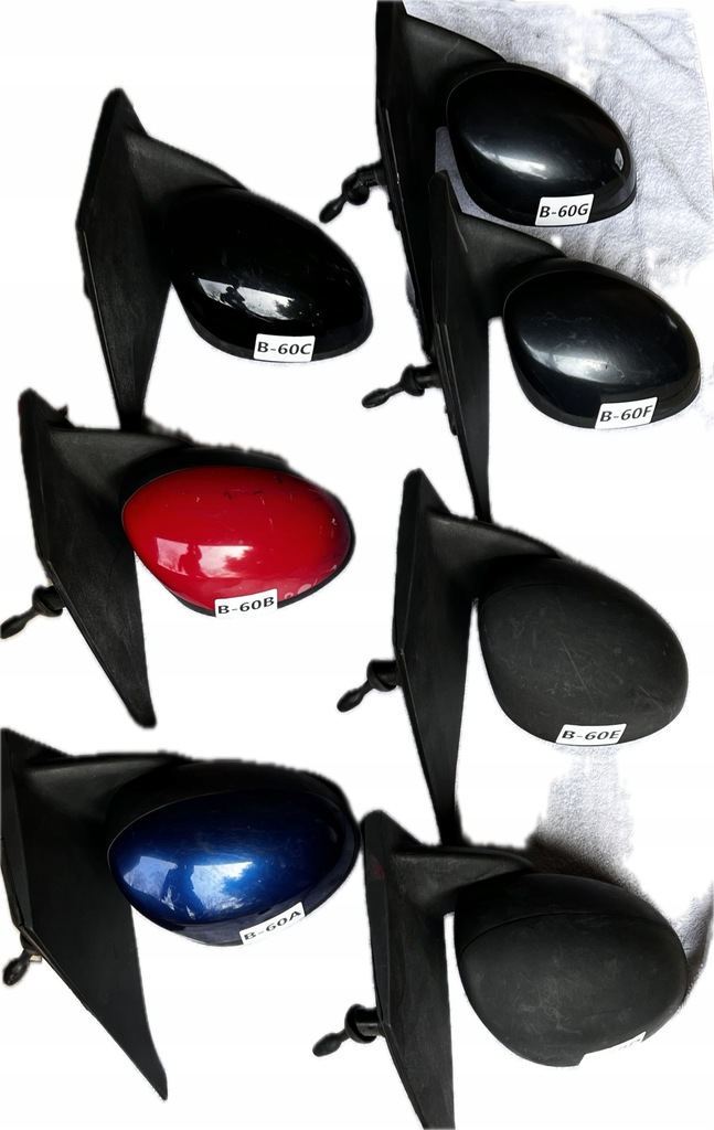 фото №6, Citroen c1 peugeot 107 toyota aygo 05-14r правое зеркало 87910-0h011 механическая коробка передач