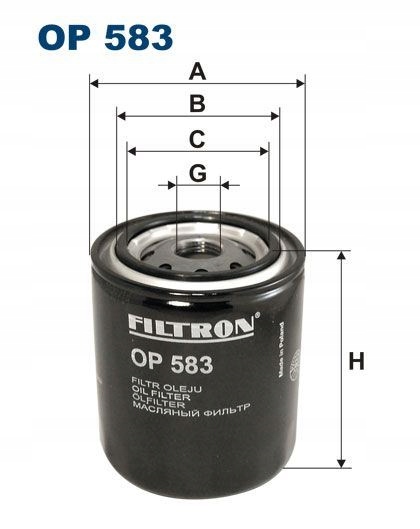 Filtron op 583 фильтр масла Доставка