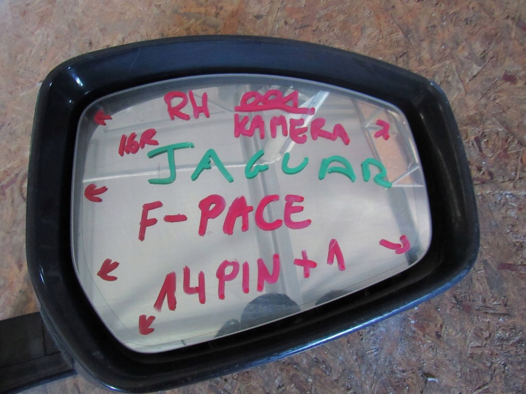 фото №7, Jaguar f-pace 2017 праве дзеркало 14 pinów