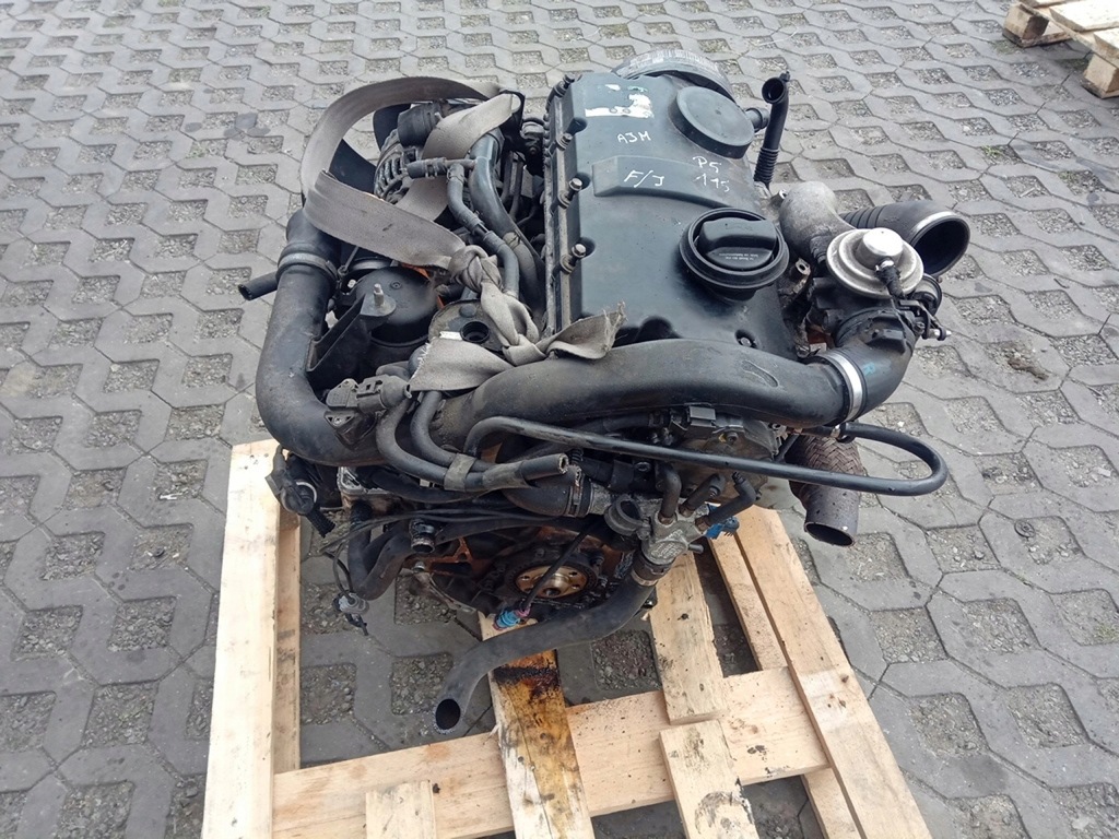 фото №15, Двигун ajm 1.9tdi vw audi голий блок двигуна