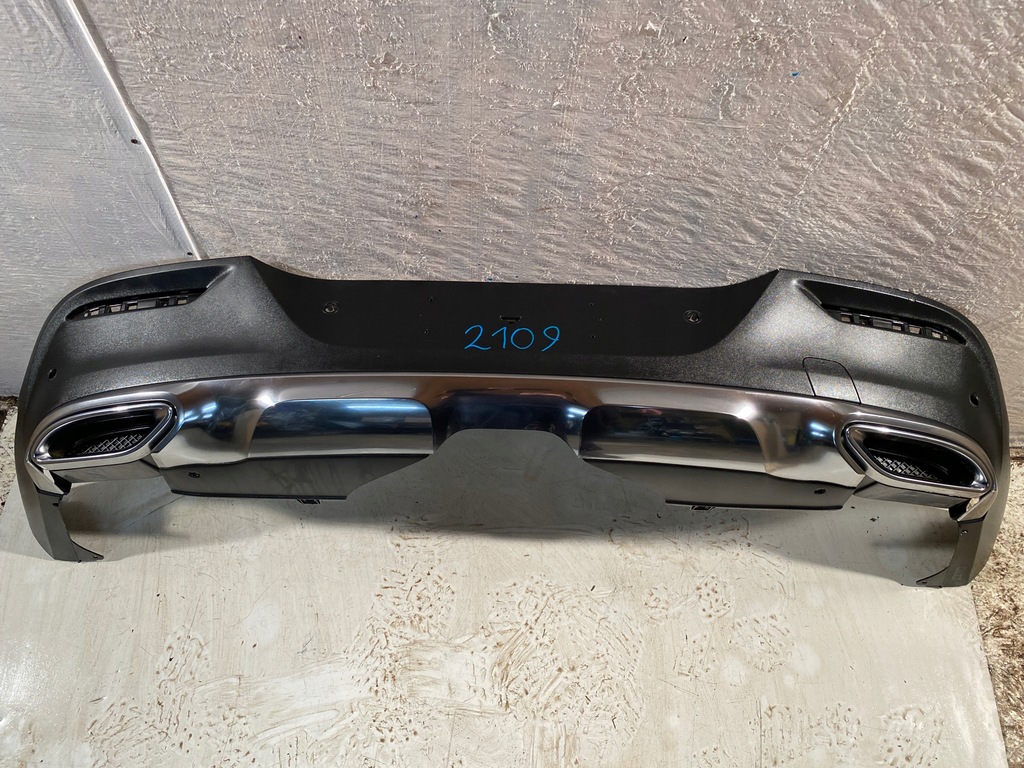 фото №1, Mercedes gle coupe w292 amg диффузор бампер задняя