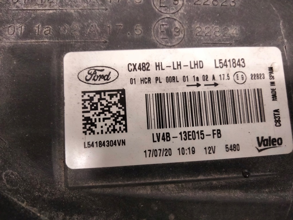 Ford kuga mk3 20- фара фара левая перед передняя full led Недорого