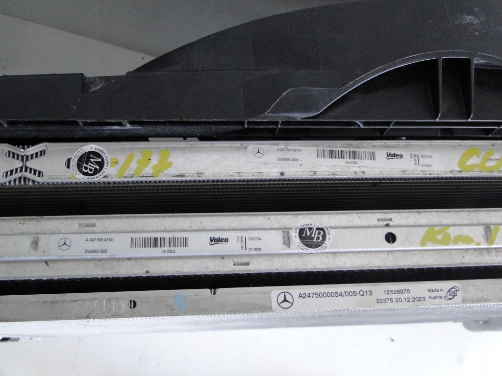 Mercedes a w177 amg ремень передний усилитель радиатор вентилятор абсорбер с Разборки