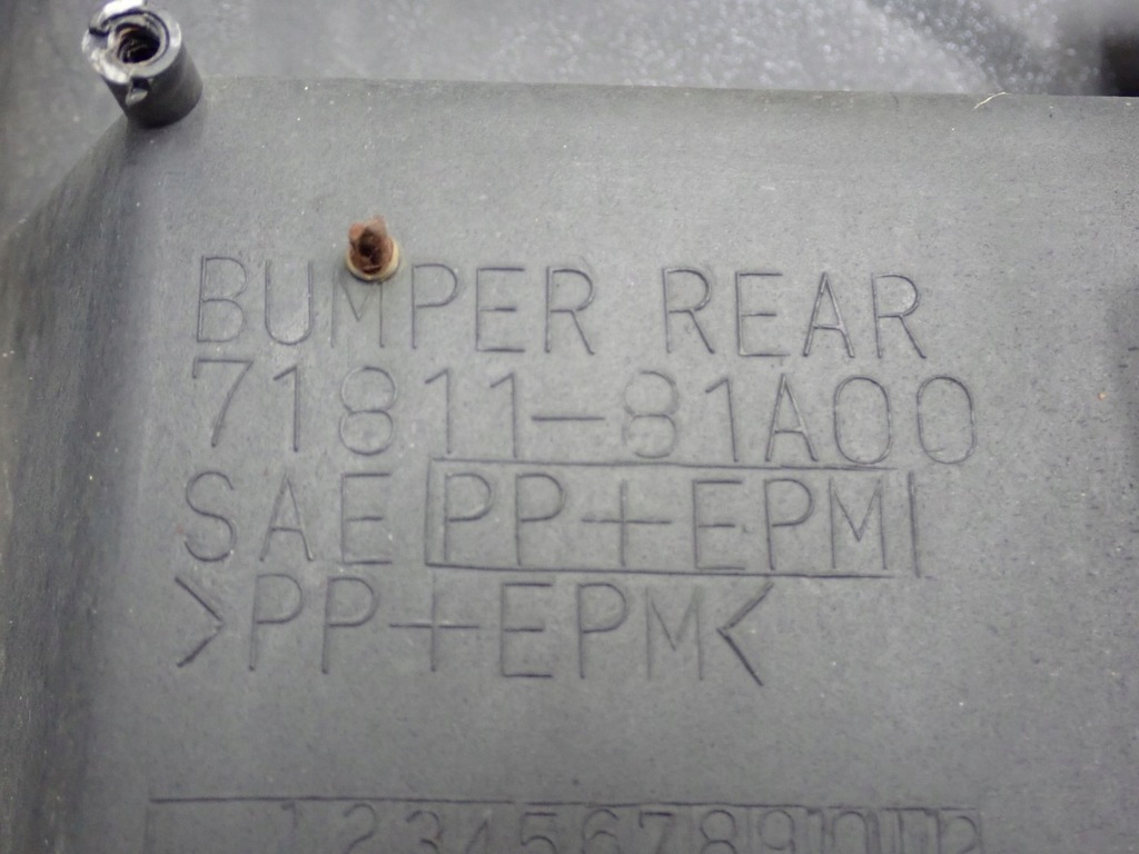 фото №13, Бампер задня задній kompletny europa suzuki jimny 16r