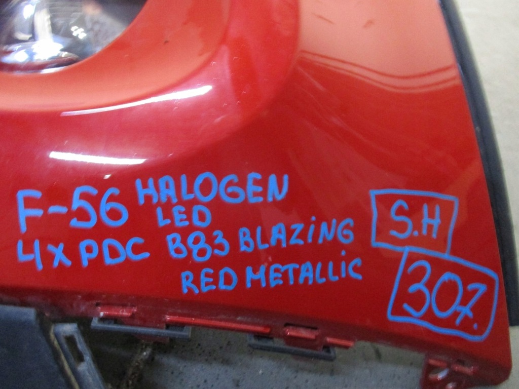 фото №9, Бампер перед передній mini f56 pdc протитуманна фара led