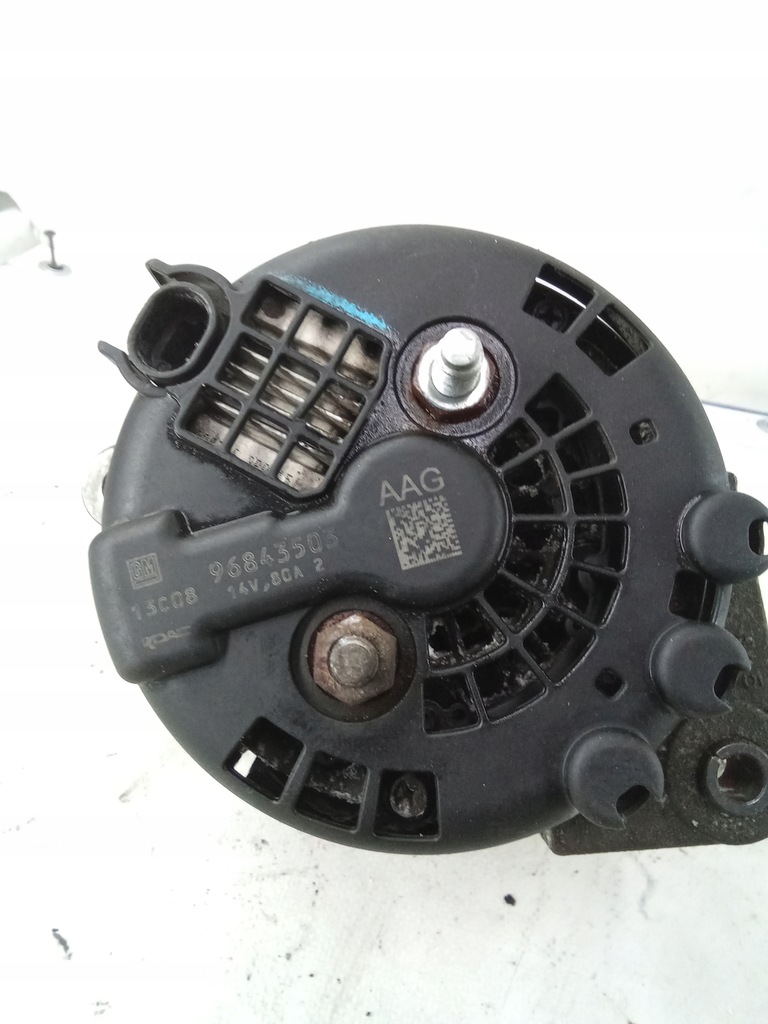 фото №5, C403 chevrolet spark генератор 96843503