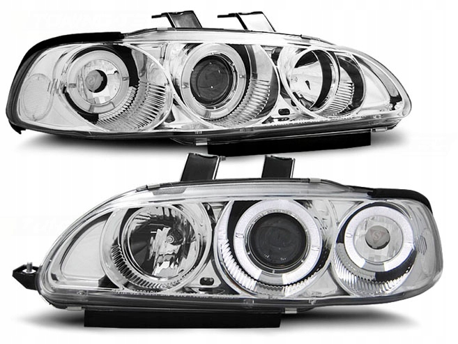 фото №1, Лампы nowe honda civic 5 91-95 2d/3d кольца хром