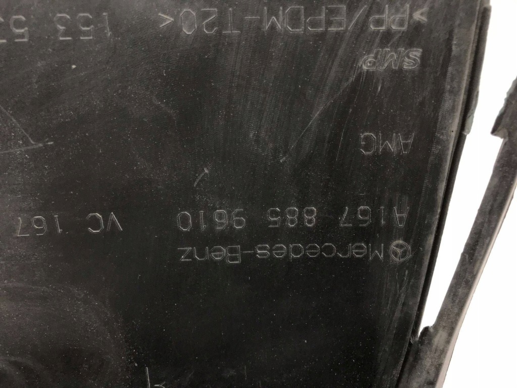 Mercedes gle w167 amg спойлер решітка накладка бампера перед a1678859610 Оригінал