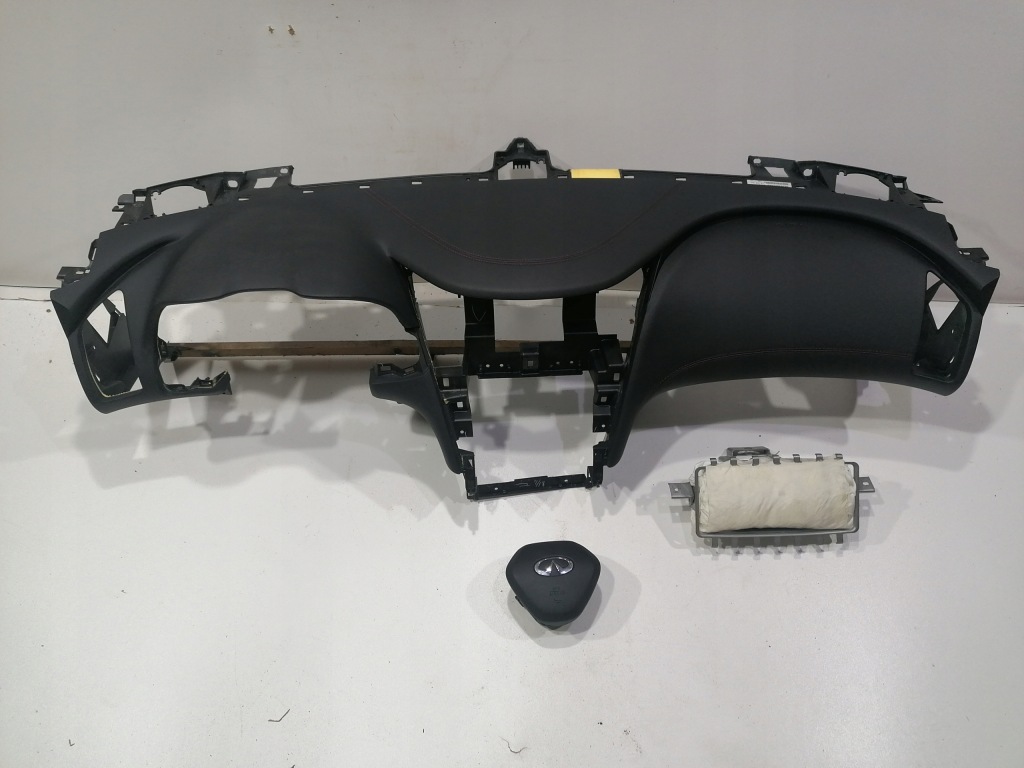 фото №1, Infiniti q50 приборная панель консоль подушка безопасности подушки безопасности ремни