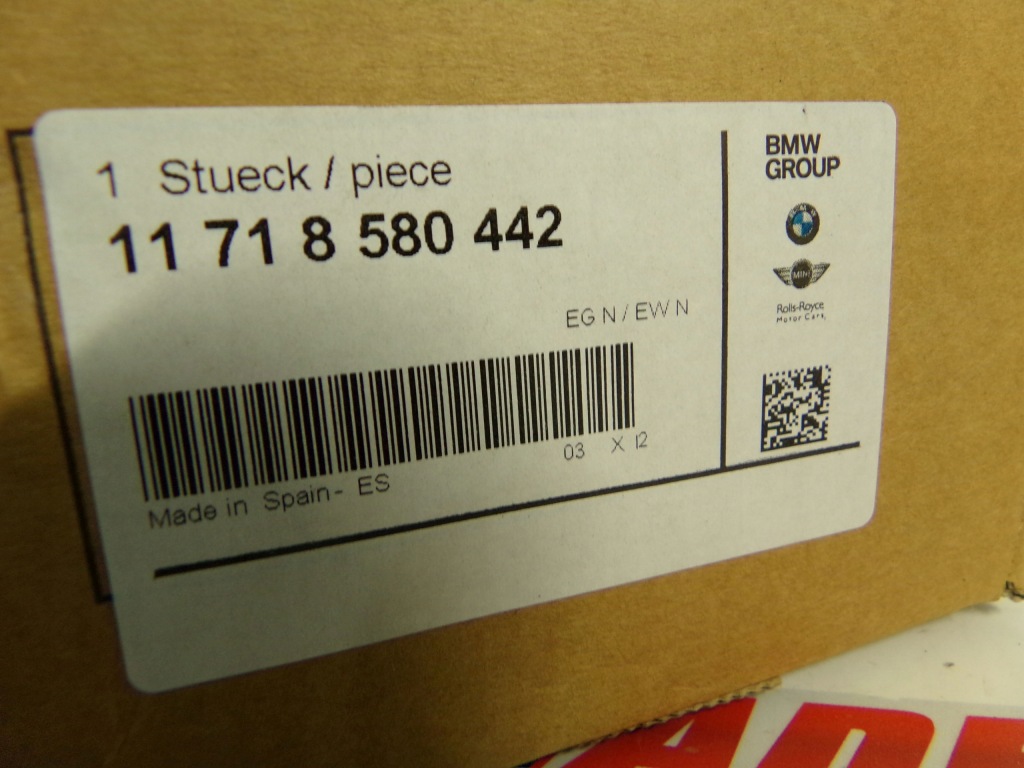 Bmw f39 f45 f46 f48 mini f54 f55 f56 f57 b37b b47b клапан agr 8580442 новый Киев