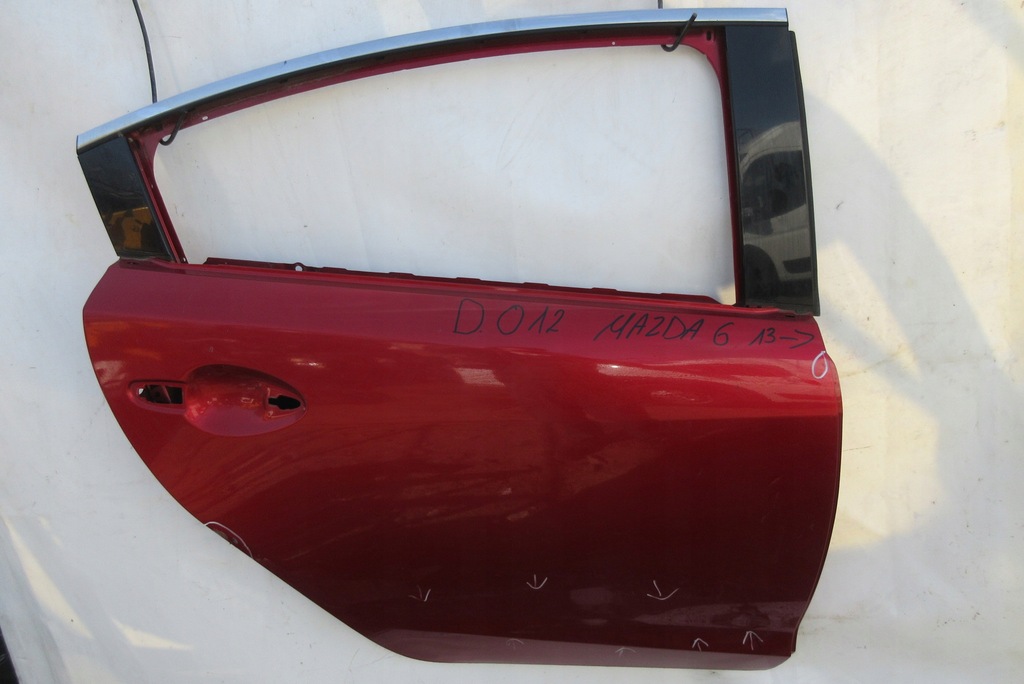 фото №1, Mazda 6 iii kombi 2012- двері правий задня