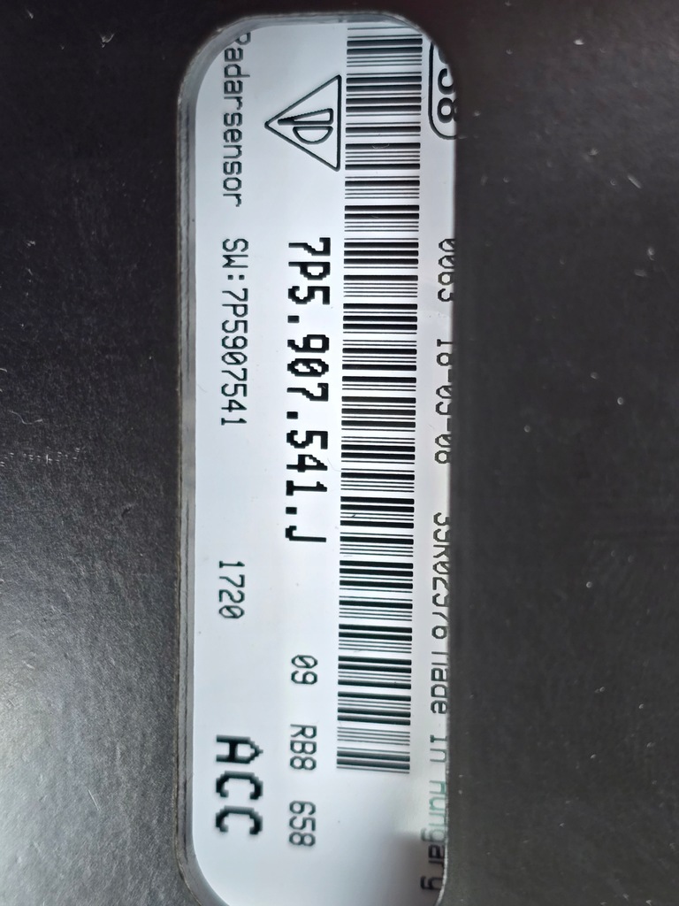 фото №6, Porsche cayenne distronic радар acc 7p5 lift 10-17 r новий czysty