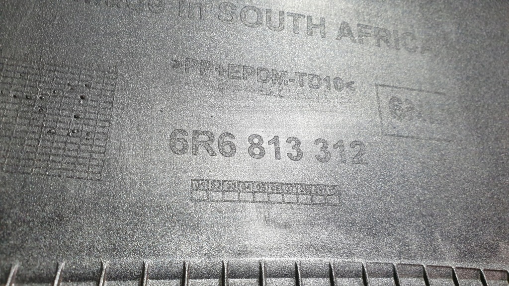 фото №10, Защита накладка бампера vw polo v cross 6r6813312