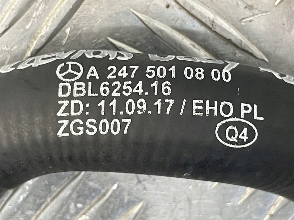 фото №6, Mercedes w206 wąż труба шланг wody a2475010800
