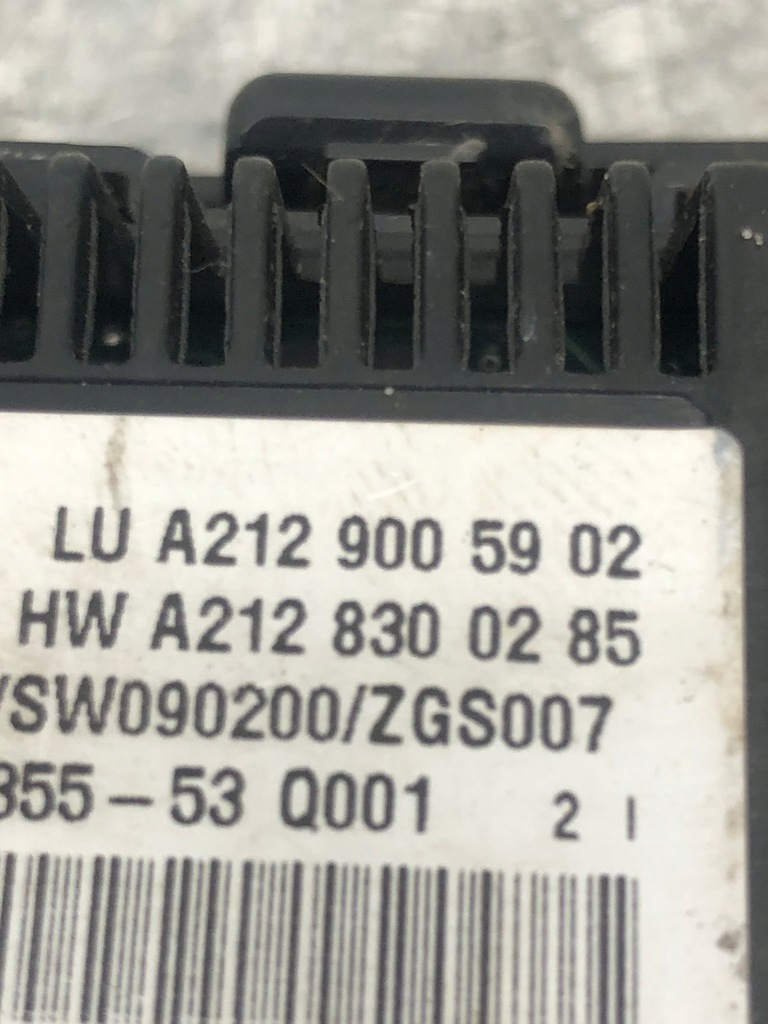 фото №6, Панель кондиціонера mercedes w212 a2129005902