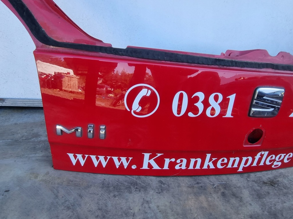 фото №4, Seat mii 1s 11-22 кришка багажника задня оригінальна