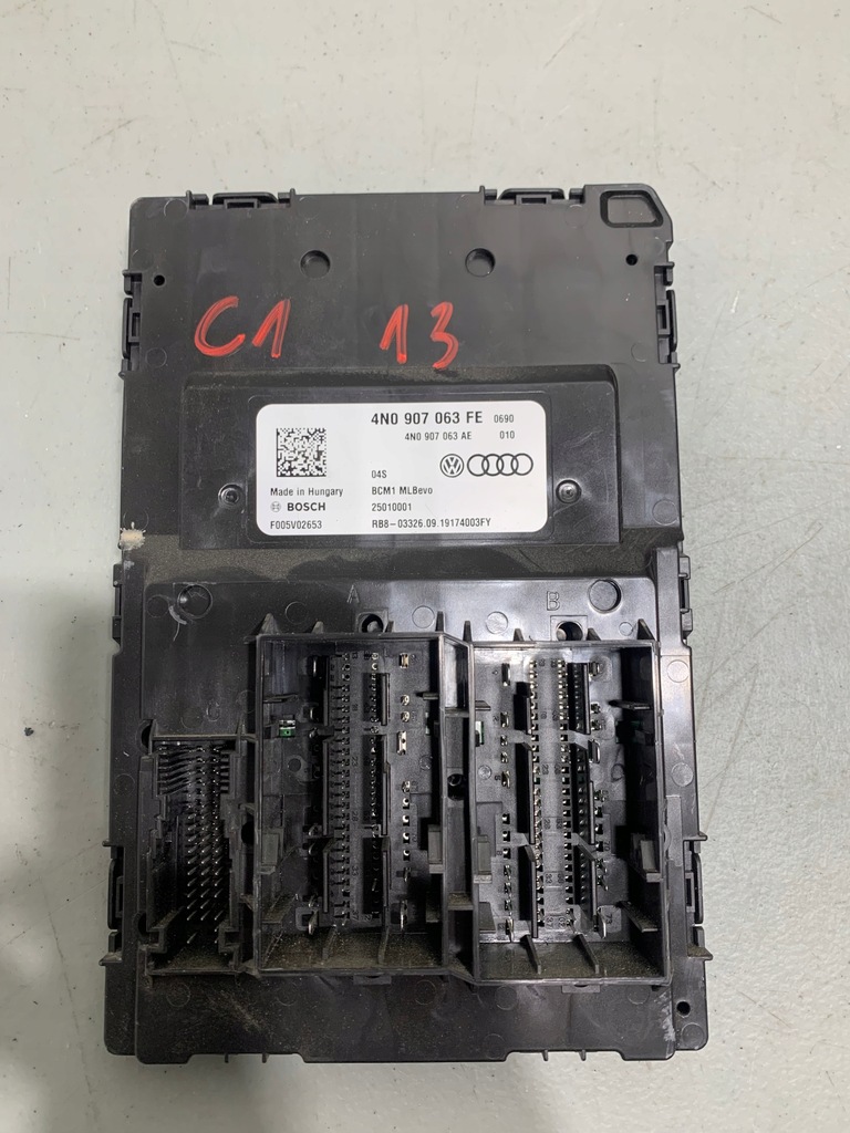 фото №1, Модуль комфорта блок управления audi 4n0907063fe