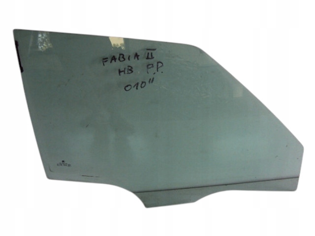 фото №1, Стекло дверь правый перед skoda fabia ii 2010 rok