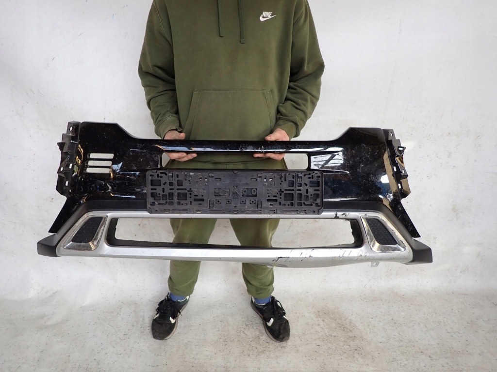 фото №1, Mitsubishi outlander 3 iii lift 2018- решітка решітка радіатора накладка бампера перед