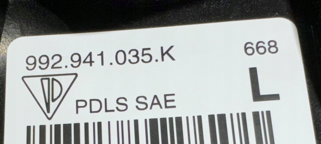 фото №12, Porsche carrera 992 911 лампа ліва перед full led фара usa - nowa