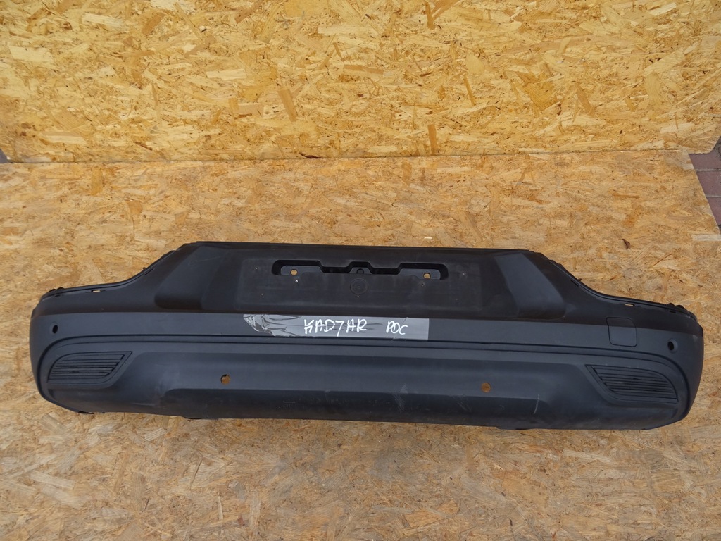 фото №1, Renault kadjar бампер задняя pod 4 pdc спойлер