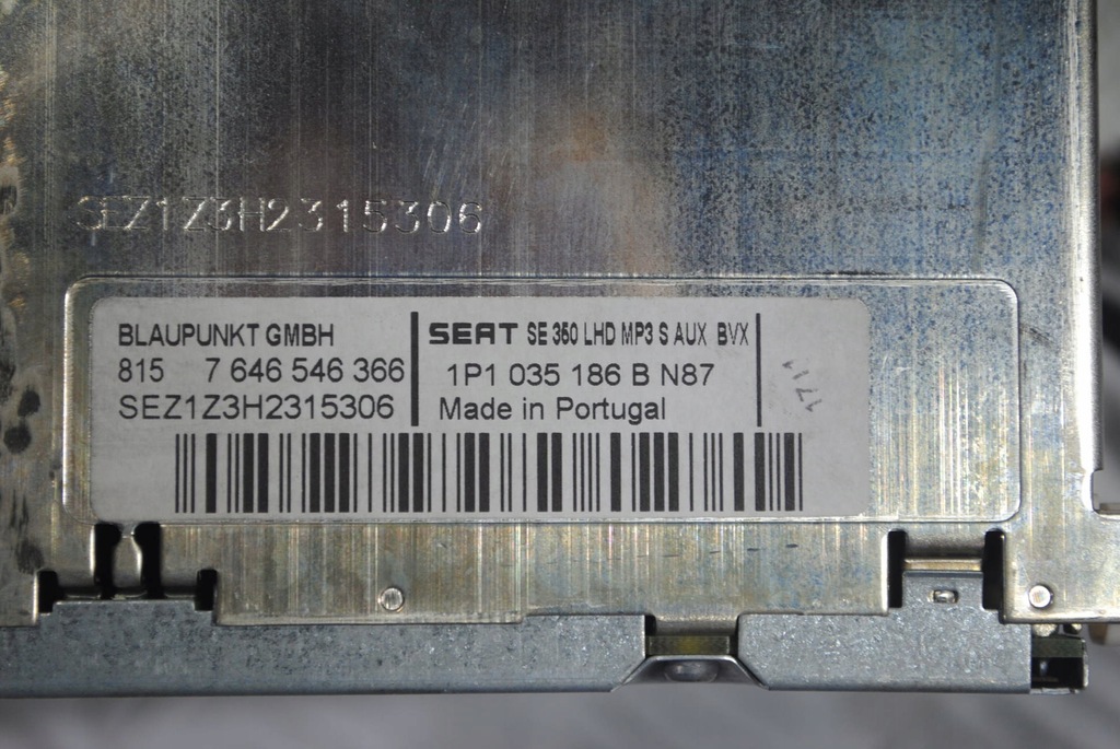 фото №5, Радіо cd 1p1035186b seat leon ii відсутній код