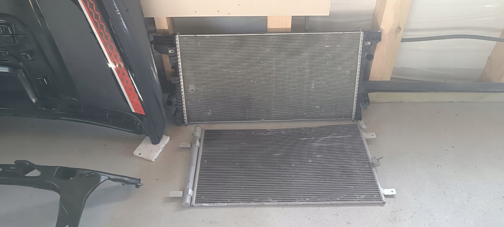 фото №8, Ford raptor f150 комплект капот радиатор pas усилитель