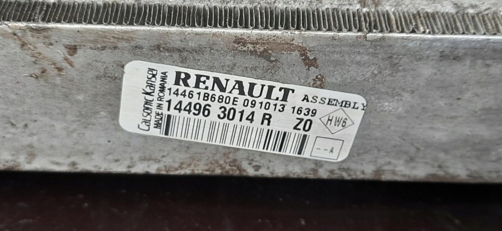 Интеркулер радиатор воздуха renault clio iv 144963014r в Украине