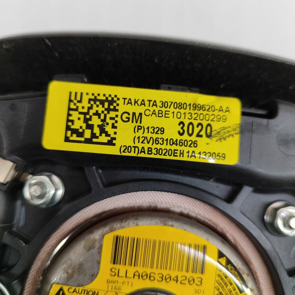 фото №7, Chevrolet cruze 2010 подушка повітряна подушка безпеки керма