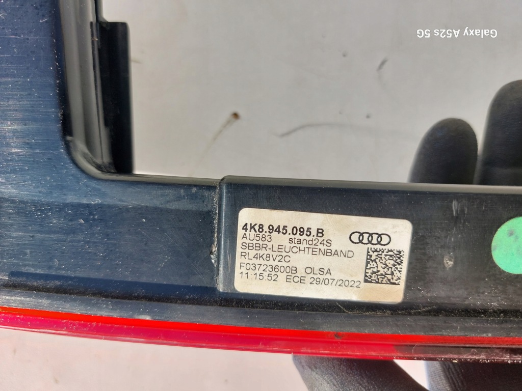 Фара крышки задний  led audi a7 4k8 4k8945095b европа с Разборки