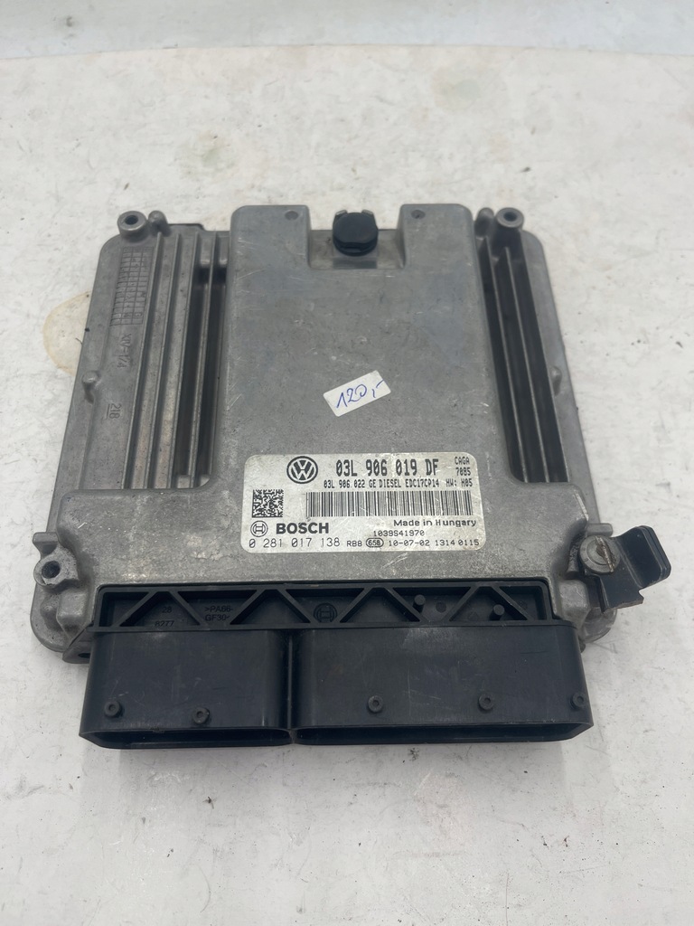 фото №1, Бортовий комп'ютер блок керування двигуна 03l906019df